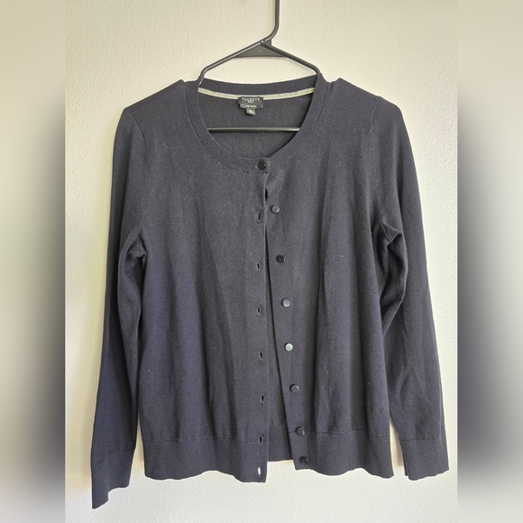 Black Cardigan Sweater - Picture 1 of 6
